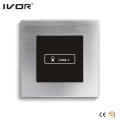 1 Gang Beleuchtung Schalter Touch Panel Aluminiumlegierung Umriss Rahmen (HR1000-AL-L1)